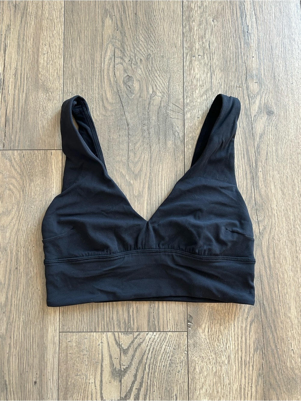 Lululemon Black V-Neck Bra